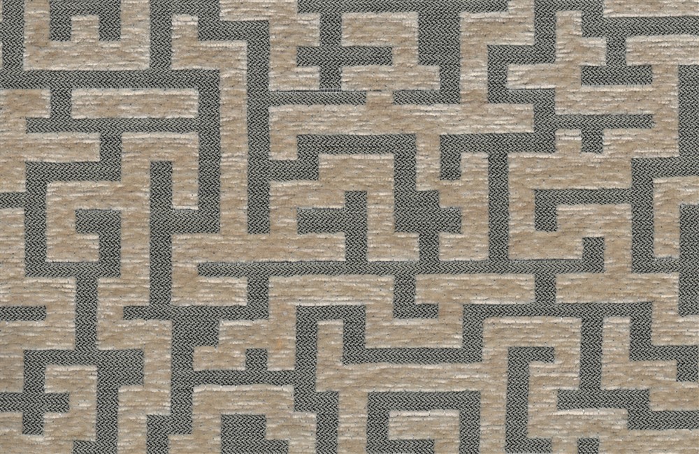 META - Tissu Jacquard Géométrique H2Oh!