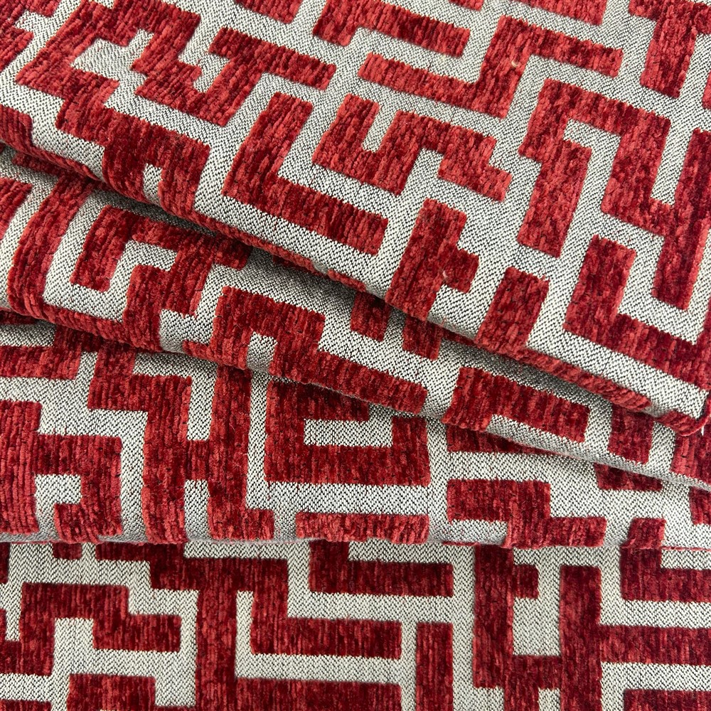 META - Tissu Jacquard Géométrique H2Oh!